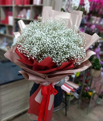 Букет цветов из: Гипсофила в Кулаково