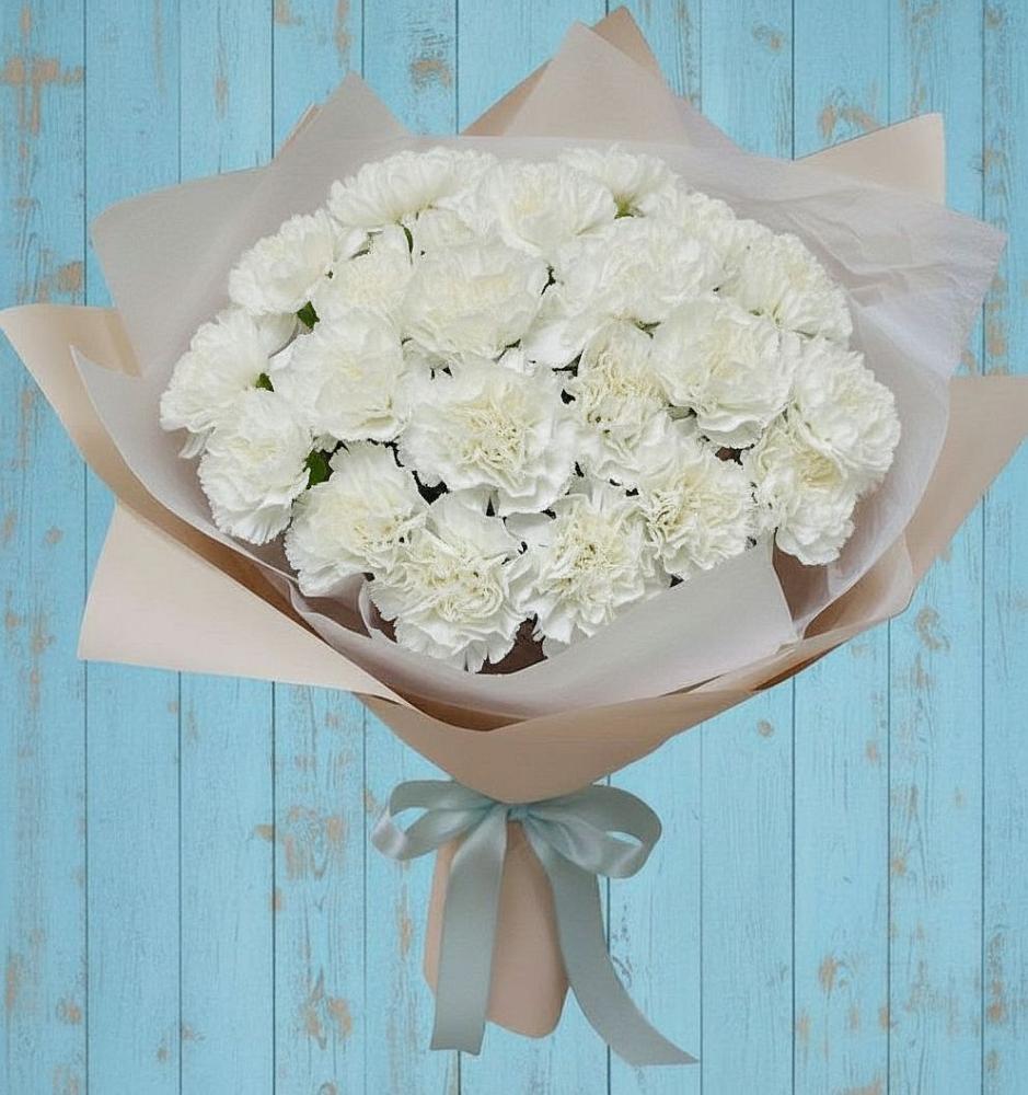 Букет цветов из: Гвоздики в Кулаково