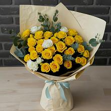 Букет цветов из:  Розы #REPLACE_PRED# Кулаково