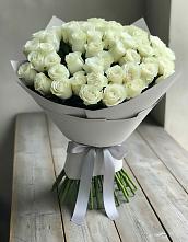 Букет 35 Белых роз в Кулаково