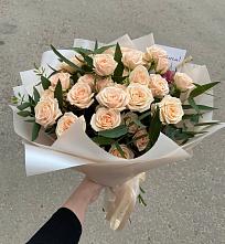 Букет Кремовые розы Латте #REPLACE_PRED# Кулаково