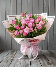 Букет Розовый кустик в Кулаково