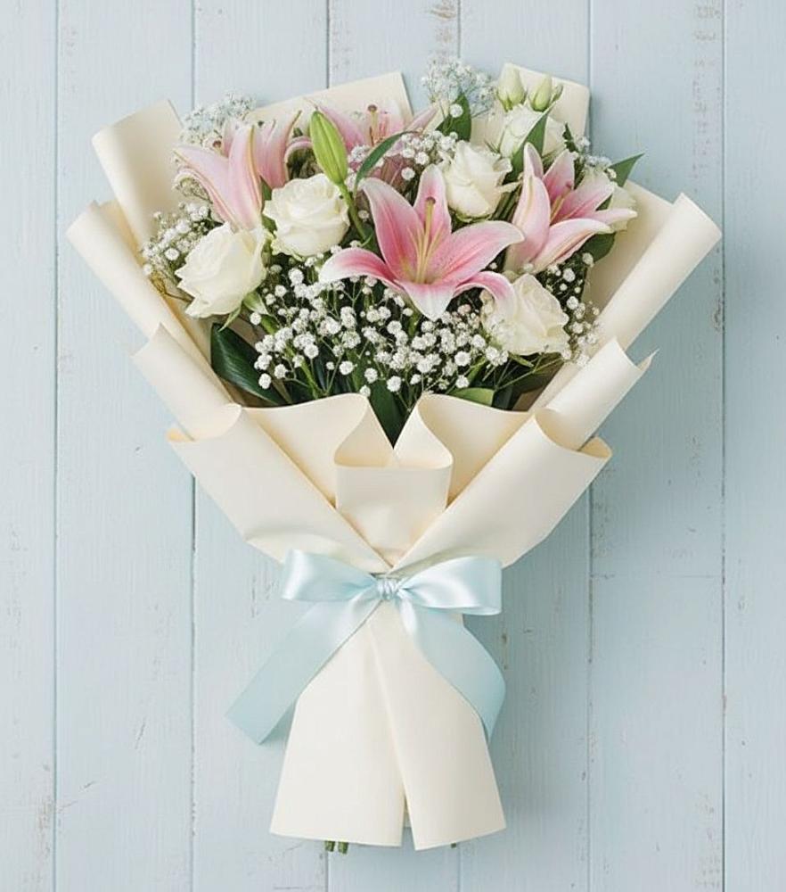 Букет цветов из: Лилии в Кулаково