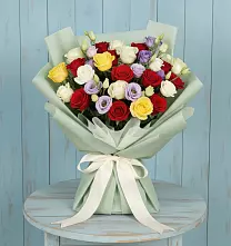 Букет цветов из:  Розы в Кулаково