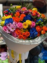 Букет цветов из:  Розы и Хризантемы #REPLACE_PRED# Кулаково