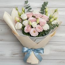 Букет цветов из:  Лизиантусы в Кулаково