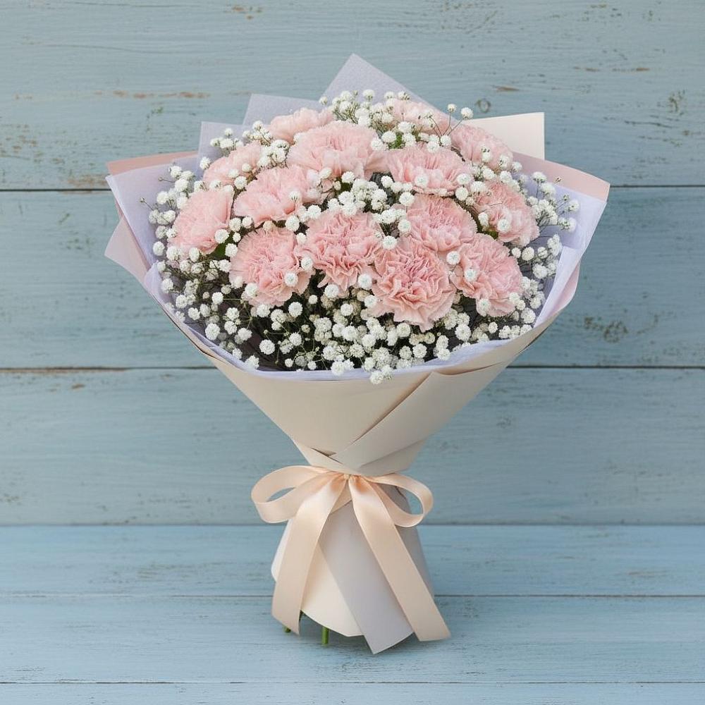 Букет цветов из: Гвоздики в Кулаково