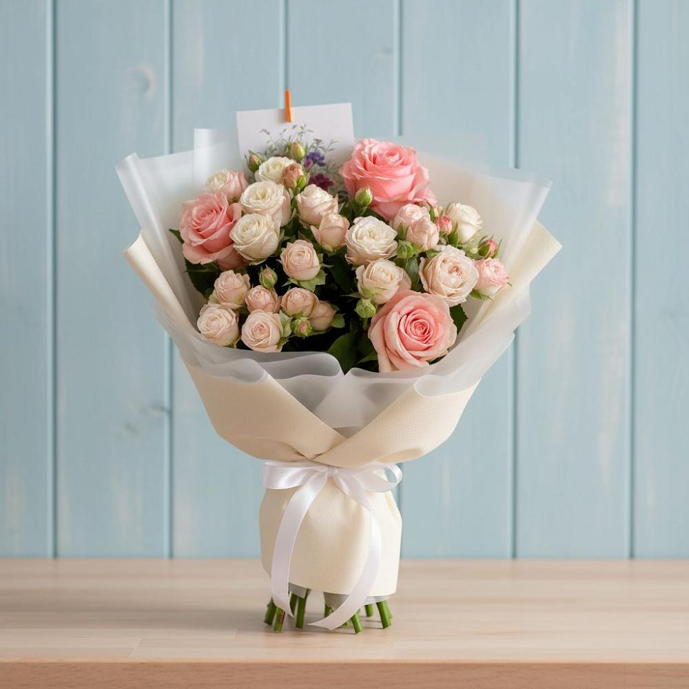 Букет цветов из: Розы в Кулаково