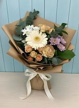 Букет цветов из:  Герберы и Хризантемы #REPLACE_PRED# Кулаково