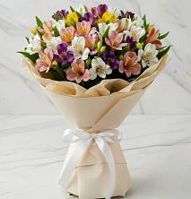 Букет цветов из:  Альстромерии в Кулаково