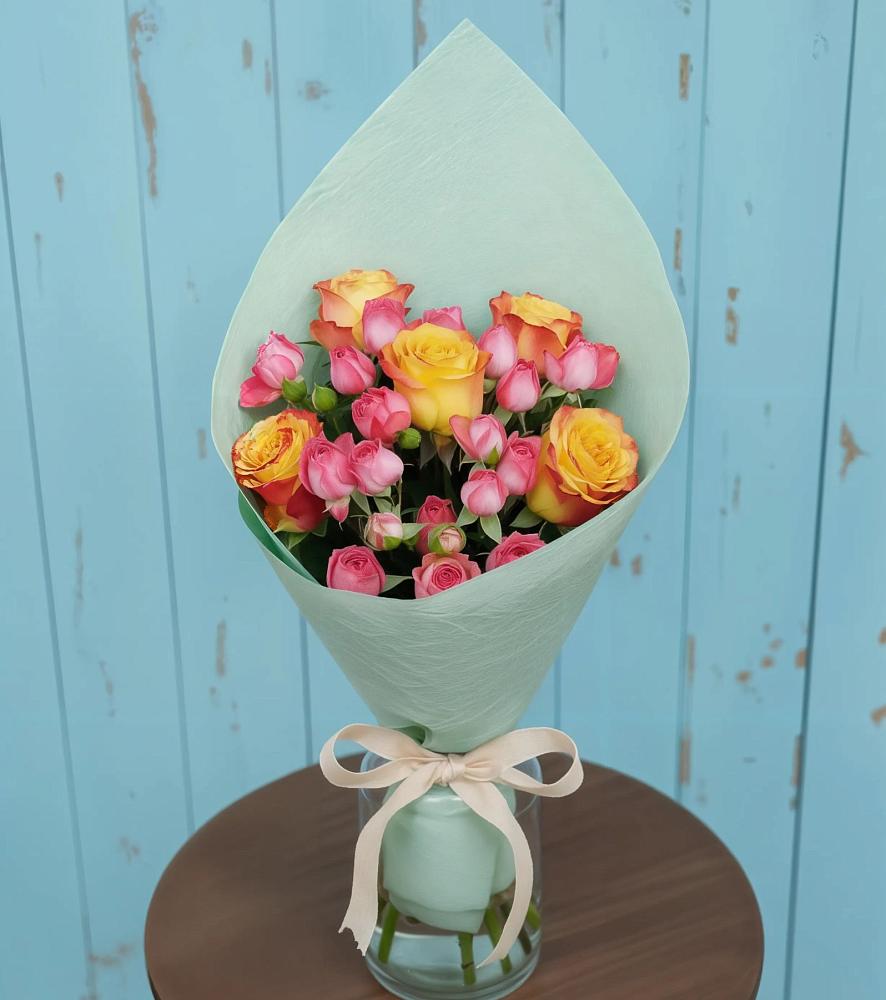 Букет цветов из: Розы в Кулаково