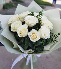 Букет Белые розы Проуд #REPLACE_PRED# Кулаково