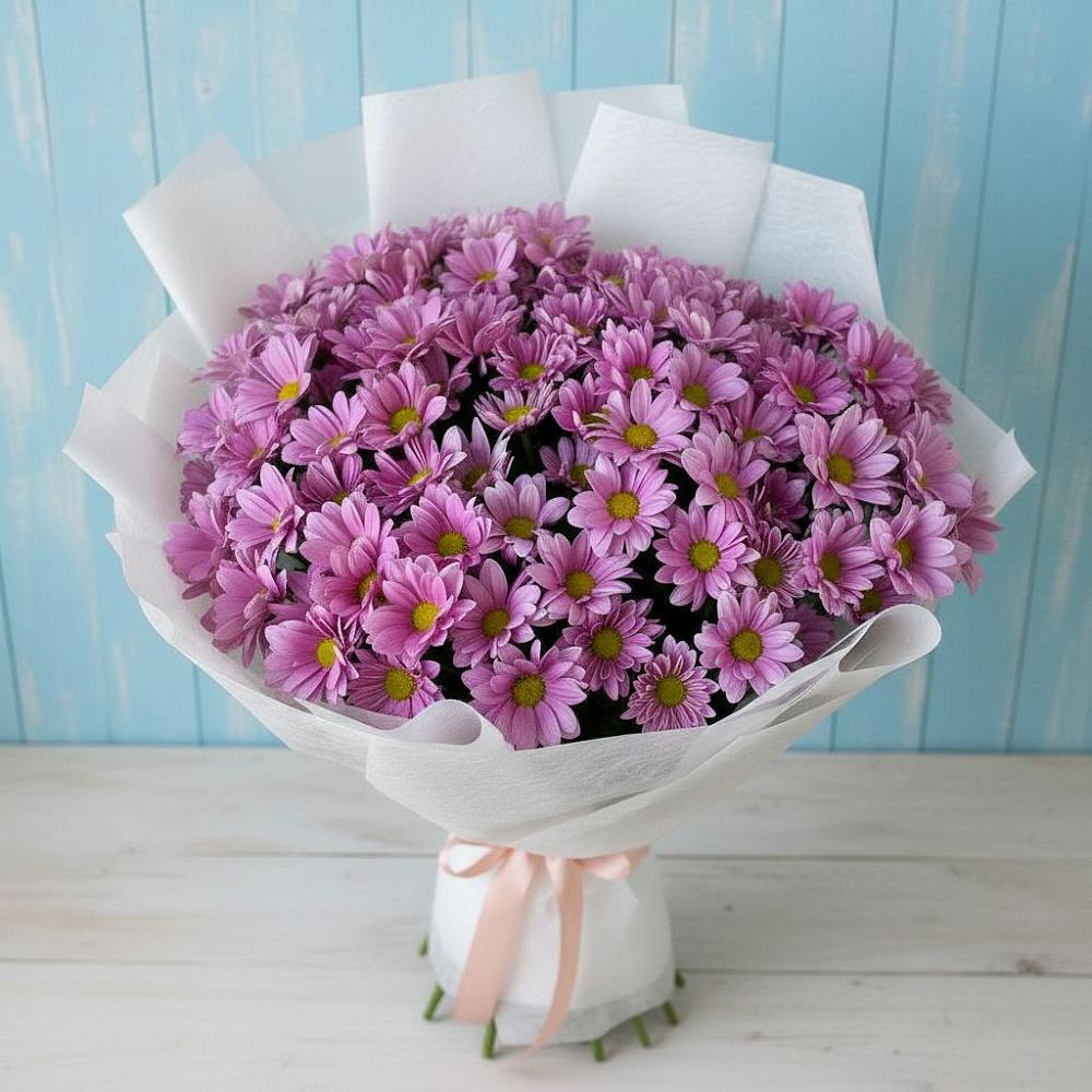 Букет цветов из: Хризантемы в Кулаково