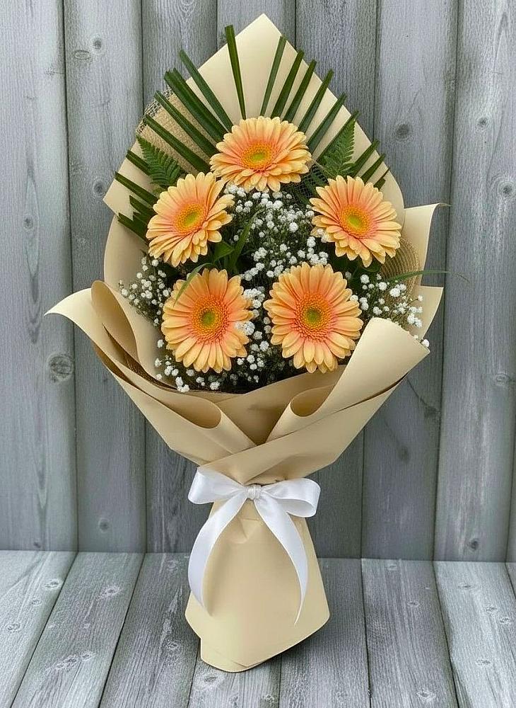 Букет цветов из: Герберы в Кулаково