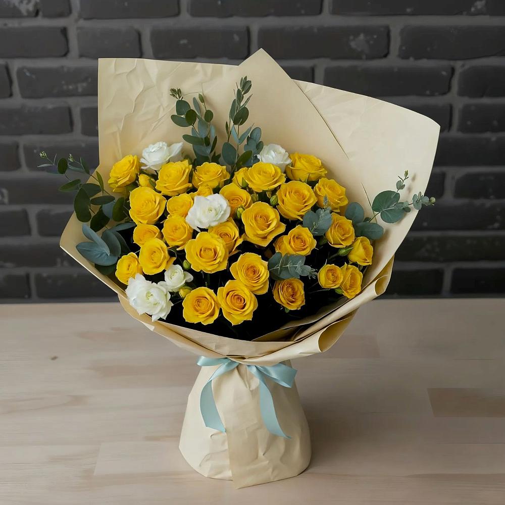 Букет цветов из: Розы в Кулаково