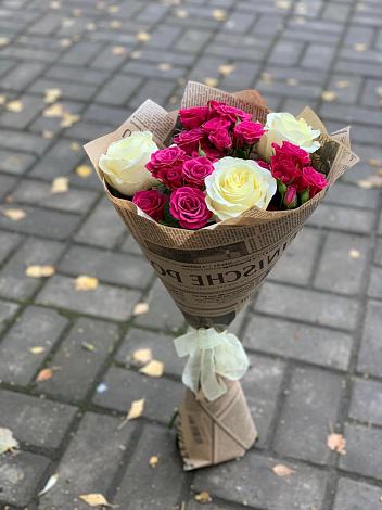 Букет цветов из: Розы в Кулаково