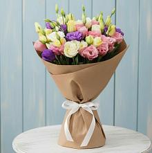 Букет цветов из:  Лизиантусы в Кулаково