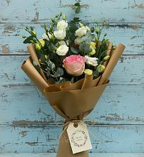 Букет цветов из:  Розы и Лизиантусы #REPLACE_PRED# Кулаково
